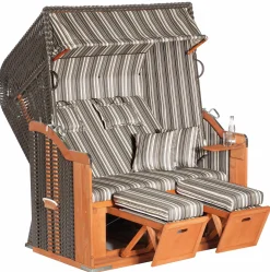 Strandkorb RUSTIKAL 250 XL +
