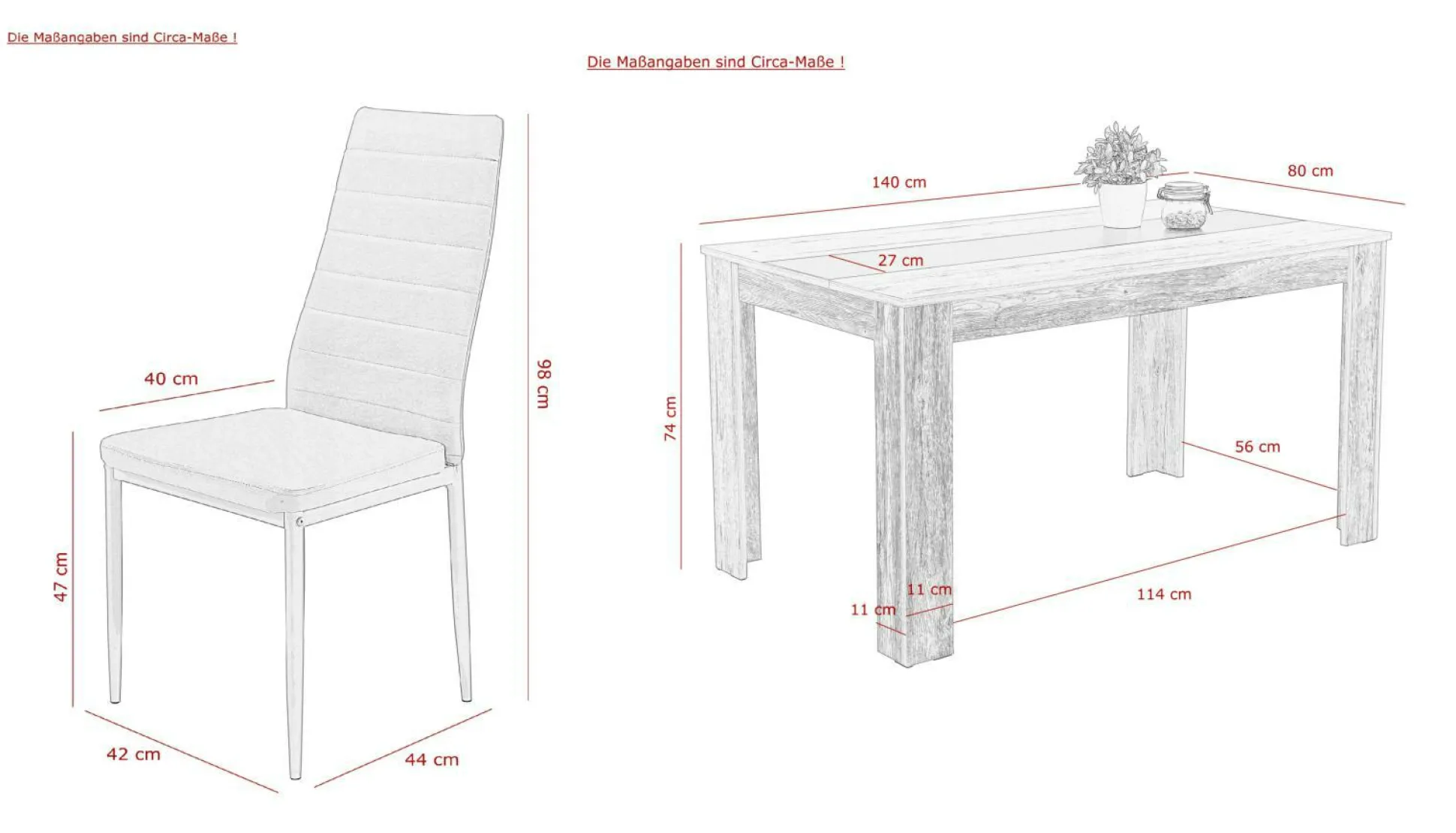 Tischgruppe HELENE I