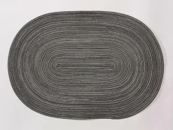 Tischset SAMBA oval graphit