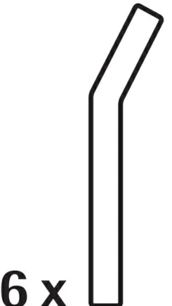 Trinkhalm-Set WMF BARIC