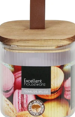 Vorratsdose GLAS/BAMBUS