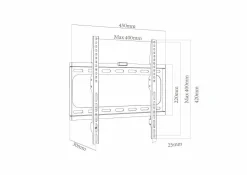 Wandhalterung B-FX 400