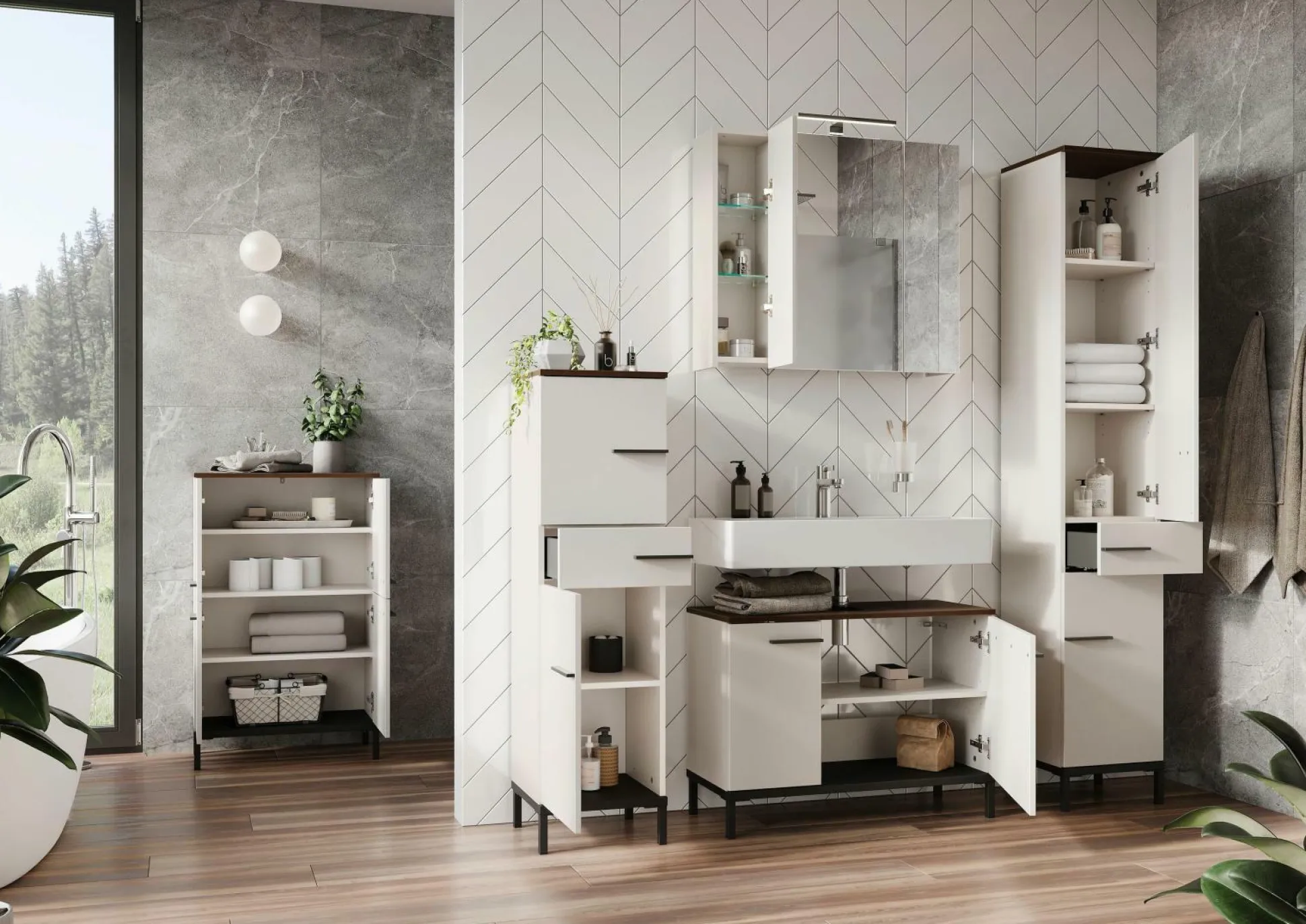 Waschbeckenunterschrank