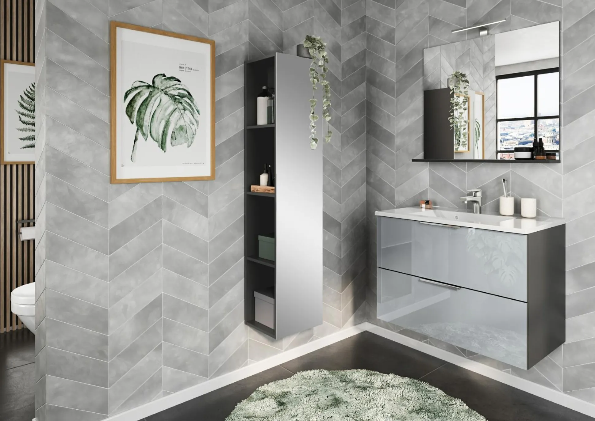 Waschbeckenunterschrank VASIO