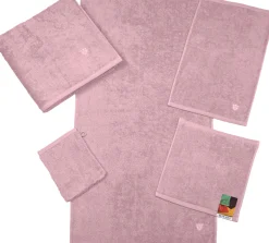 Waschhandschuh VITA altrosa