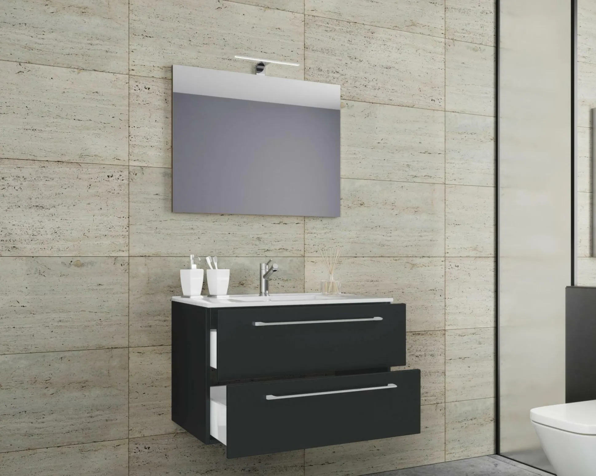 Waschplatz Set 3-tlg. Badinos