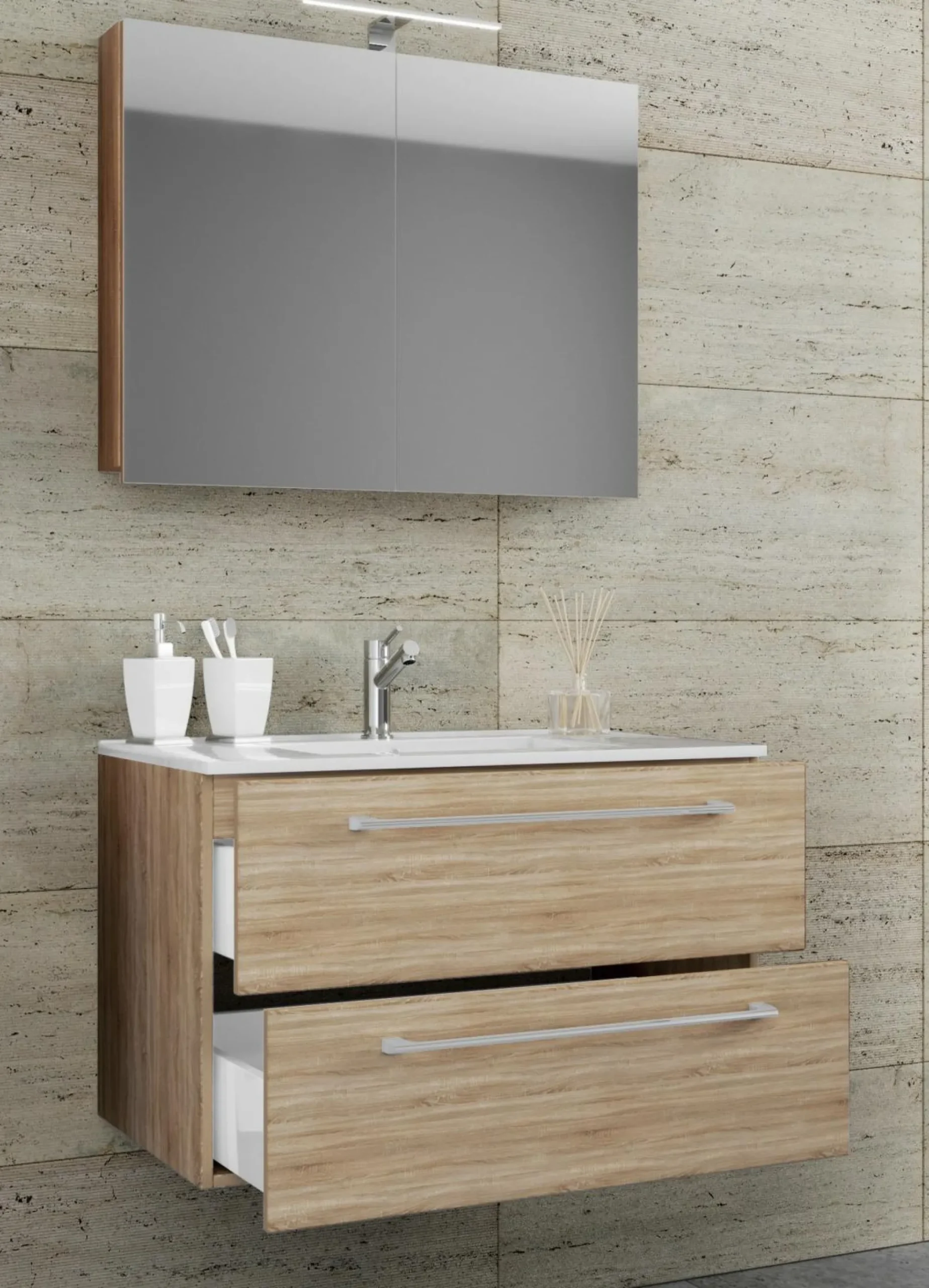 Waschplatz Set 3-tlg. Badinos