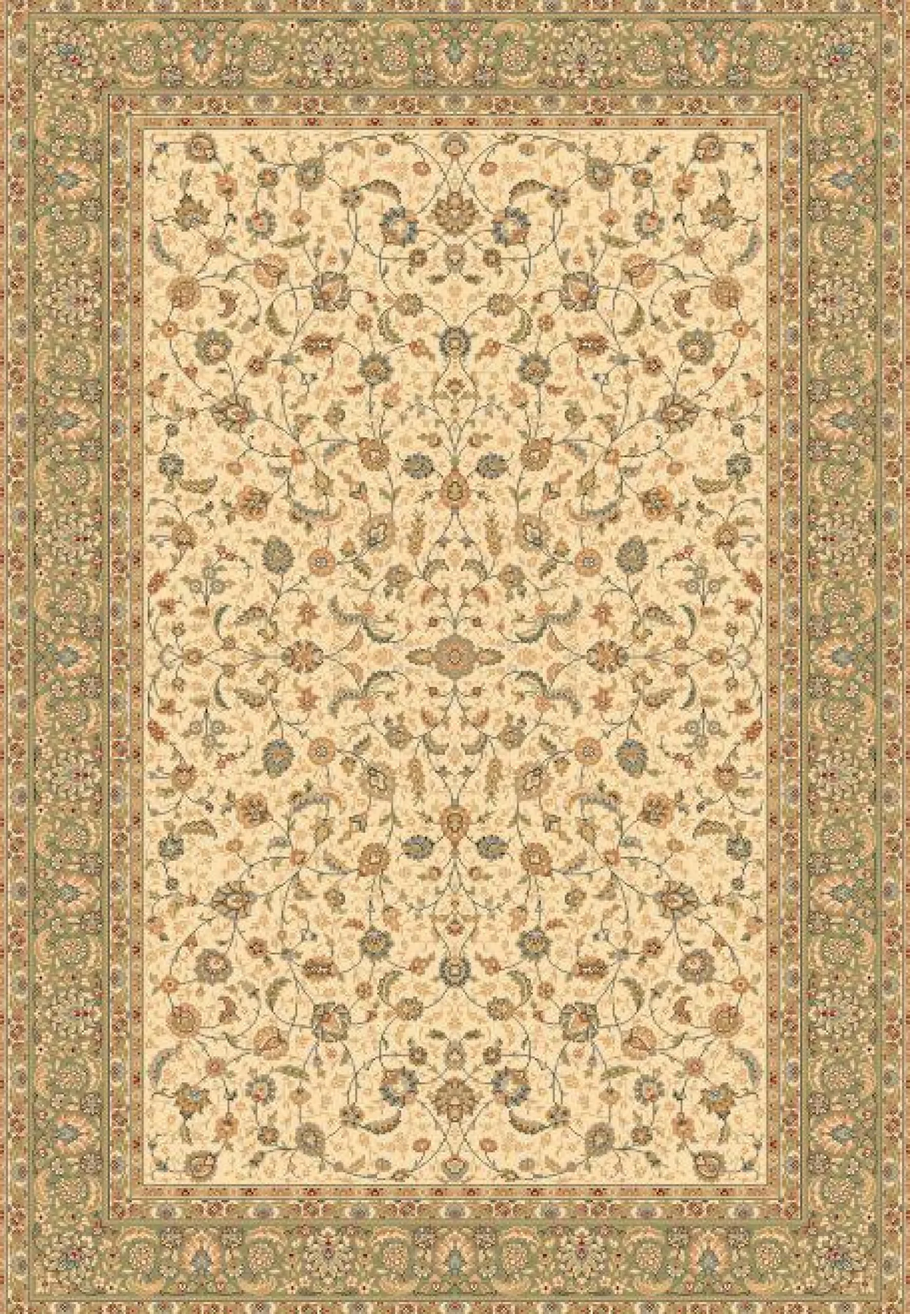 Webteppich DAVINCI grün