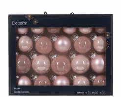 Weihnachtskugel-Box MIDI PUDERROSA