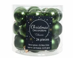 Weihnachtskugel-Box PINIENGRÜN