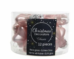 Weihnachtskugel-Box Sterne PUDERROSA