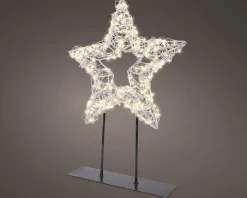 Weihnachtsstern LED auf Ständer