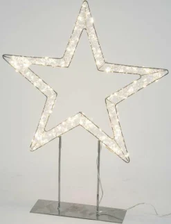 Weihnachtsstern LED auf Ständer