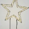 Weihnachtsstern LED auf Ständer