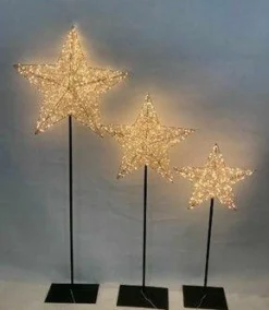 Weihnachtsstern LED GOLDEN TWIST