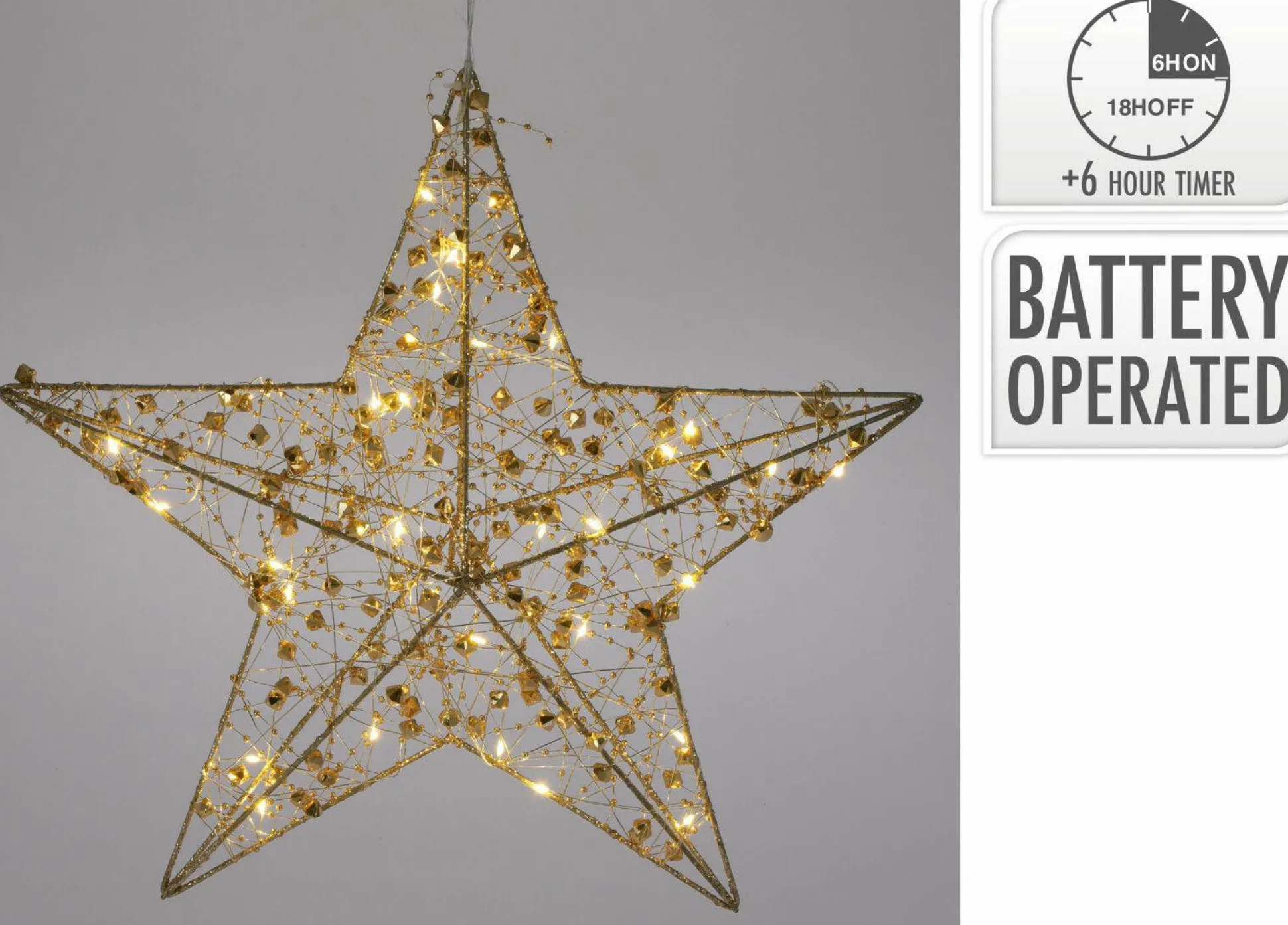 Weihnachtsstern PAILETTEN LED