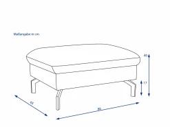 XL-Hocker SYSTEMPOLSTER ZELDA